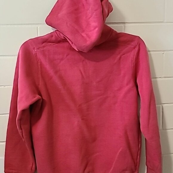 Browning Girl's Hoodie Pink Camo Buck Logo Size‎ Large Pullover Sweatshirt - Picture 3 of 5